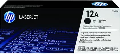HP 12A Replacement Black LaserJet Toner Cartridge, 2000 Page Yield, Black | Q2612A