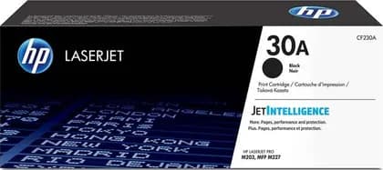 HP 30A Black Original LaserJet Toner Cartridge, 1600 Page Yield | CF230A