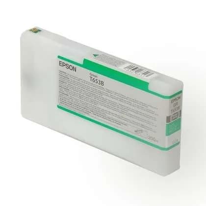 Epson UltraChrome HDR Ink Cartridge - 200ml Green | T653B00