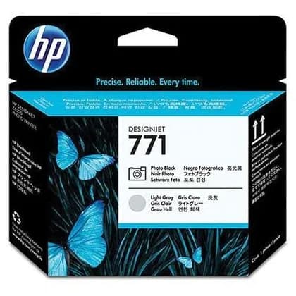 HP 771 PHOTO BLACK & LIGHT GRAY DESIGNJET PRINTHEAD | CE020A