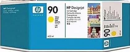 HP 90 3-pack 400-ml Yellow DesignJet Ink Cartridges | C5085A