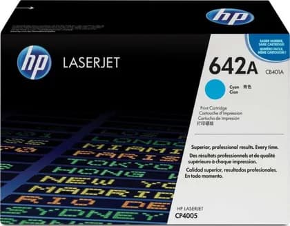 HP 642A Cyan Original LaserJet Toner Cartridge | CB401A