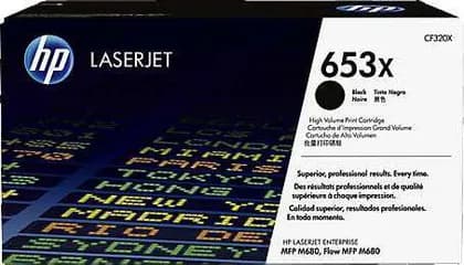 HP 653X High Yield Black Original LaserJet Toner Cartridge | CF320X