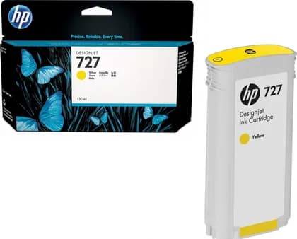 HP 727 130-ml Yellow Designjet Ink Cartridge | B3P21A