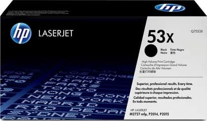 HP 53X Black LaserJet Toner Cartridge | Q7553X