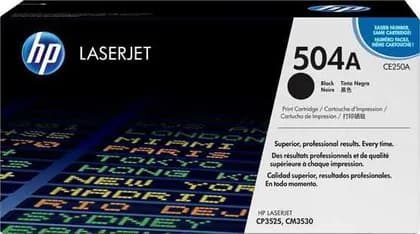 HP 504a Black laset Toner