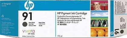 HP 91 775-ml Pigment Matte Black Ink Cartridge | C9464A