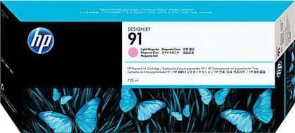 HP 91 775-ml Pigment Light Magenta Ink Cartridge | C9471A