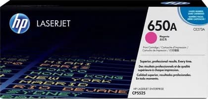 HP 650A Color LaserJet Magenta Print Cartridge | CE273A