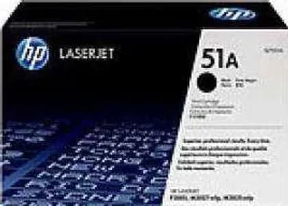HP 51A Black LaserJet Toner Cartridge | Q7551A