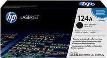 HP 124A Color Black LaserJet Toner Cartridge | Q6000A
