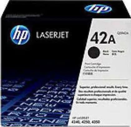 HP 42A Black LaserJet Toner Cartridge | Q5942A