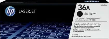 HP 36A Black LaserJet Toner Cartridge | CB436A