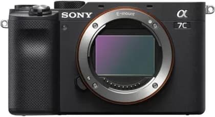 Sony Alpha a7C Mirrorless Digital Camera (Body Only). 24.2MP Full-Frame Exmor R BSI Sensor, UHD 4K30p Video with HLG & S-Log3 Gammas, Bluetooth and Wi-Fi Connectivity | ILCE-7C/ILCE-7CL