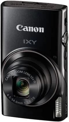 Canon IXY 650 Compact Digital Camera, 20.2MP Compact Camera with 12x Optical Zoom,3.0-inch LCD Display, Wi-Fi & Full HD Video, International Version, Black | IXY 650