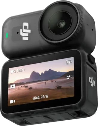 DJI Osmo NANO Action Camera,128GB Capacity, 1/1.3" Sensor, 4K/60fps & 143° Wide FOV, 10-bit & D-Log M Color, 10m Waterproof Camera, IPX4-Rated Vision Dock, Black | OSMO-NANO-128