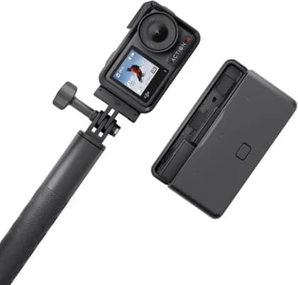 DJI Osmo Action 4 Adventure Combo - 4K/120fps Waterproof Camera with 1/1.3-Inch Sensor, 10-bit & D-Log M Color Performance, 155 Wide FOV, 3 Extra Batteries, UAE Version with Official Warranty Support