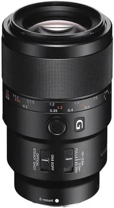 Sony FE 90mm f/2.8 Macro G OSS Lens, f/2.8 to f/22 Aperture Range, E-Mount Lens/Full-Frame Format, Optical SteadyShot Image Stabilization, Sliding Focus Ring for AF/MF Selection, Black | SEL90M28G