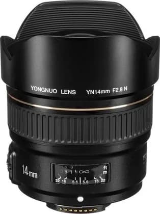 Yongnuo YN14mm F2.8N Ultra-Wide Angle Prime Lens for Nikon DSLR Camera - Black | 7026