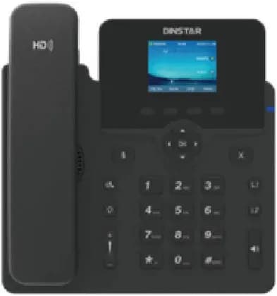 Dinstar Smart Android Video IP Phone, 8" HD Touchscreen, Quad-core Cortex-A55 2.0GHz, Mali-G52 GPU, 8MP Camera, 16 SIP Accounts, Android 11, Dual Gigabit PoE, Black | A808B