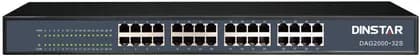 Dinstar DAG2000-32S 32 FXS Analog VoIP Gateway, Main/Secondary SIP Server Failover, Flexible Routing & Dial Plan And Embedded Operation System, Fax Over T.38 And Pass-Through | DAG2000-32S