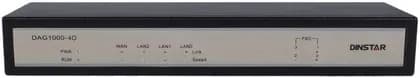 Dinstar DAG1000-4O VoIP Gateway, 4/8 FXO Ports, SIP & IMS Support, IPv4 and IPv6, TLS/SRTP Security, Main/Secondary SIP Server Failover, Flexible Routing And Dial Plan, Gray | DAG1000-4O