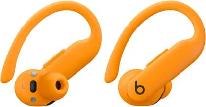 Beats Powerbeats Pro 2, High-Performance Earbuds for Athletes, Ultimate Secure Fit, Active Noise Cancelling, Transparency Mode, Wireless Charging Case, Electric Orange | Powerbeats Pro 2