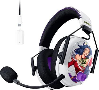 Razer BlackShark V3 Pro Gaming Headset, HyperSpeed Wireless Gen 2, Hybrid ANC, Detachable Razer HyperClear Full Band 12mm Mic, Unidirectional, PC, 2XKO Edition | RZ04-05401100-R3M1