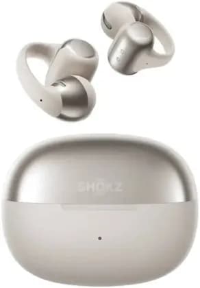 SHOKZ OpenDots ONE Wireless Open-Ear, Clip-On Earbuds, Ergonomic JointArc Fit with Dual-Driver Bassphere Technology, Dolby Audio, 40-Hour Battery Life, IP54 Water Resistance, Gray | E310-ST-GY-US