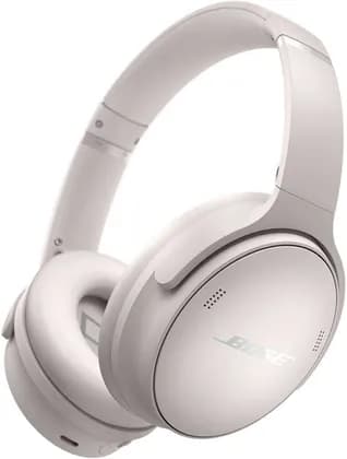 Bose QuietComfort Wireless Bluetooth Over-Ear Headphones, Hybrid Noise Canceling, Up to 24-Hour Playback, Adjustable EQ, Bose SimpleSync and Spotify Tap Support, White Smoke | 884367-0200