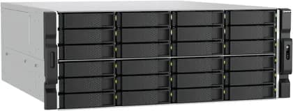 QNAP TS-H2477AXU-RP 4U Rackmount NAS, AMD Ryzen 7 Pro 7000, 24-Bay SATA, 2x M.2 Gen5, 3x PCIe Gen4, 2x 10Gbe, 2x 2.5Gbe, Qutsero ZFS, Dual 800W PSU | TS-H2477AXU-RP-R7-32G
