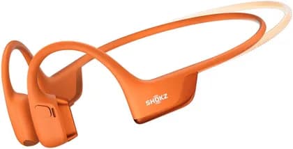 Shokz OpenRun Pro 2 Mini Wireless Headphones, Bluetooth 5.3, Bone Conduction Technology, 12 Hours Battery Life, 101.3 dB Sensitivity, 150mAh Battery Capacity, Orange | S821OR