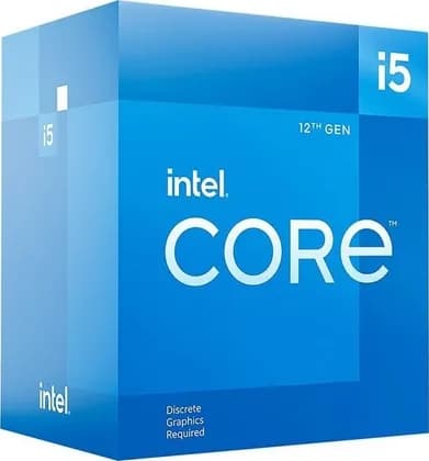 Intel Core i5-12400F 12th Gen Alder Lake Desktop Processor, 6 Total Cores, 12 Threads, 18 MB Cache, 2.5 GHz Base Frequency, LGA 1700 Socket, 65W Power, 128 GB Max Memory Size, Box | BX8071512400FSRL4W