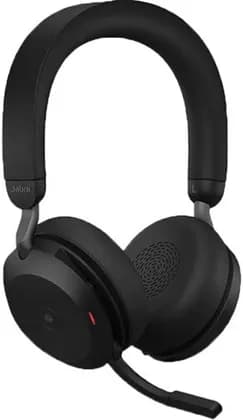 Jabra Evolve2 75 UC Wireless Headset, Up to 36 Hours of Battery Life, Noise-Canceling, Dual-Foam Ear Cushions, Busy Light Indicator, 8 Integrated Microphones, Black | 27599-989-999