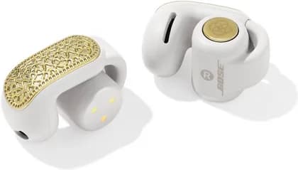 Bose x Kendra Scott Ultra Open True Wireless Earbuds, Immersive Spatial Audio, Auto-Volume Function, Up to 27 Hours of Playback, IPX4 Water Resistance, Bluetooth 5.3, Gold Filigree | 900159-0010