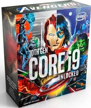 Intel CPU Desktop Core i9-10850K 3.6GHz Ten-Core LGA1200 Processor I Marvel Avengers Special Edition I BX8070110850KA