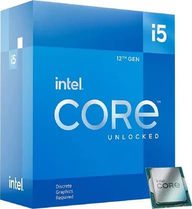 Intel Core i5-12600KF Alder Lake-S 12th Gen Desktop Processor, 3.70 GHz, Socket 1700, 10 CPU Cores, 16 Threads for Multitasking | BX8071512600KF / BX8071512600KFSRL4U