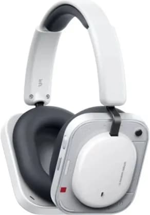 Nothing (a) Wireless Over Ear Headphone, 40mm Drivers, Adaptive ANC, Transparency Mode, 4 Mics, LED Light Status, Spatial Audio Switch, IP52 Water Res, BT 5.4, Up to 135H Battery Life, White | (a)