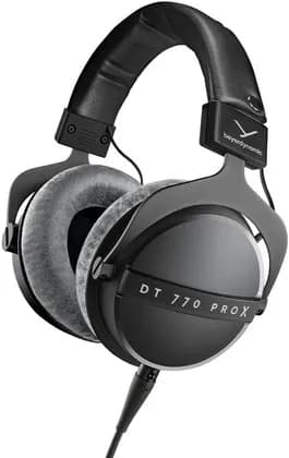 Beyerdynamic DT 770 PRO X Studio Headphone, STELLAR.45 Driver, 5-40,000Hz Frequency Response, 48 Ohms Impedance, Cutting-Edge Technology, Detachable Cable w/ Mini XLR Connector, Black | 1000302