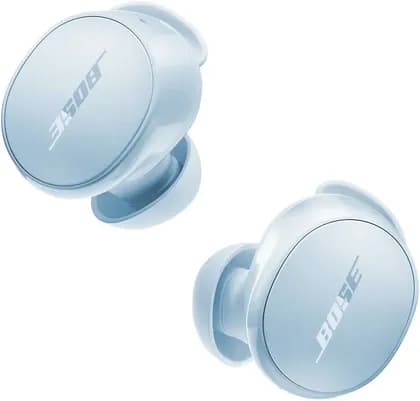 Bose QuietComfort Wireless Noise-Canceling Earbuds, Adjustable 5-Band EQ w/ QCE App, Adjustable Noise Cancelling, Built-in Mic, Up to 29.5H of Playback, IPX4 Water Resistant, Ice Blue | 888507-0700