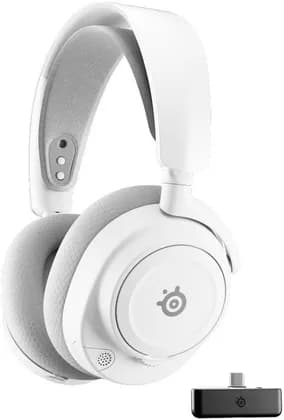 SteelSeries Arctis Nova 7X Gen 2 Wireless Gaming Headphones, Xbox Edition, Neodymium Magnetic Drivers, 360 Spatial Audio, Noise Rejecting Mic, 50h Battery Life, White | 61759