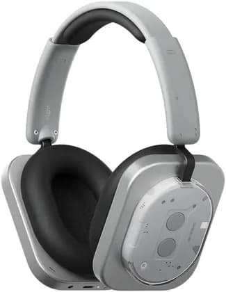 Nothing (1) Headphone, 40mm Dynamic Drivers, 2000Hz Frequency Range, Adaptive ANC Algorithm, Transparency Mode, 4 Mic ENC, 5.3 Bluetooth, IP52, 1040mAh Battery, Up to 80 Hours Playback, White | (1)