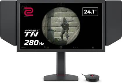 BenQ Zowie XL2540X+ eSports Gaming Monitor, 24" TN Display, FHD Resolution, 280Hz Refresh Rate, 1ms Response Time, Black eQualizer, Color Vibrance, S Switch, Shielding Hood, Black | XL2540X+