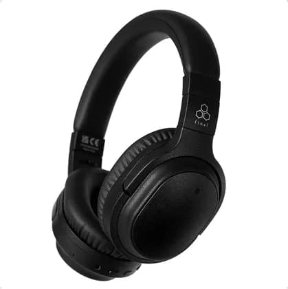 Final Audio UX3000 Headphone, 20Hz-20KHz Frequency Response, aptX Low Latency, Hands-Free Calling, Bluetooth 5.0, Up to 35 Hours Music Playback, 700mAh Battery Capacity, Black | FI-UX3DPL