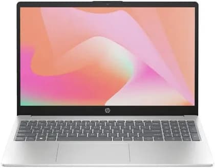 HP 15-FD2050WM Laptop, 15.6" FHD IPS Display, Intel Core Ultra 5 225U Processor, 8GB RAM, 512GB SSD, Intel Graphics, English Keyboard, Windows 11 Home, Silver | D4JK5UA#ABA