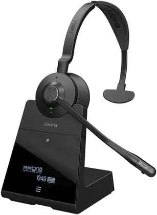 Jabra Engage 75 SE Mono Headset, 40Hz-16kHz Frequency, Up To 5 Device Connection, Noise-Cancelling Mic, Busy Light, BT 5.0, Up to 13 Hours Talk Time, Up To 150 Meters Range, Black | 9656-583-111