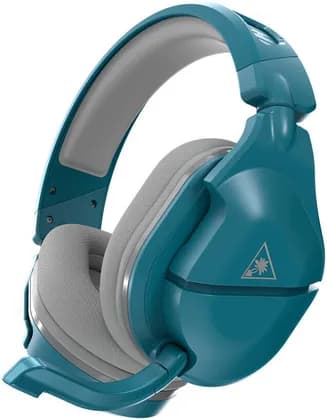 Turtle Beach Stealth 600 Gen 2 MAX Gaming Headphones, 50mm with Neodymium Magnets, Fabric with Foam Cushioning, Flip-Up Omni-Directional, Lag-Free Wireless, Teal | 63058