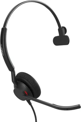 Jabra Engage 50 II UC Mono Wired Headset, 20mm Speaker Size, Noise-Isolating Fit, 2x MEMS Microphone Type, In-Cord Volume Control, USB-C / A Connectivity, Black | 5093-299-2269