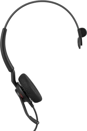 Jabra Engage 40 MS Wired Mono Headset, 20mm Speaker Size, 2x MEMS Microphones, Noise-Isolating Fit, Jabra SafeTone 2.0, PeakStop 105, USB-A / C Connectivity, Black | 4093-413-269