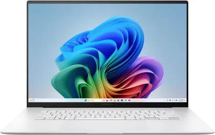 ASUS Zenbook S16 UM5606GA Copilot+ Laptop, 16" 3K OLED 120Hz Display, AMD Ryzen AI 9 465, 32GB RAM, 2TB SSD, AMD Radeon GPU, English-Arabic K/B, Windows 11 Home, Scandinavian White | 90NB17H2-M00CP0